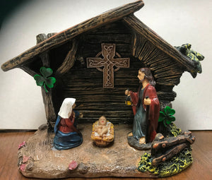 Celtic Nativity With Led