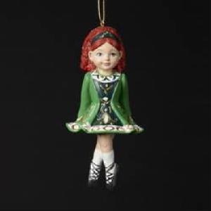 Resin Irish Dancer Ornament