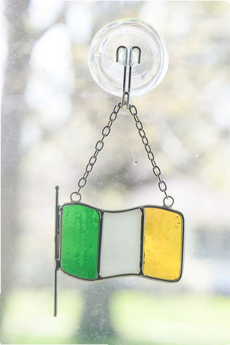 Wee Set Of Irish Flags Ornaments