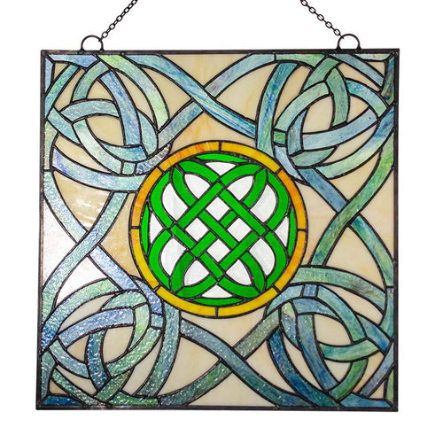 Muti-colored Celtic Window