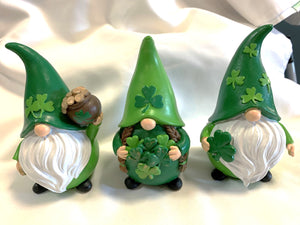 Irish Party Gnomes - Set Of 3