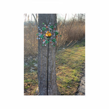 Load image into Gallery viewer, Colors Of Ire Shamrock Solar Spinning Garden Stake