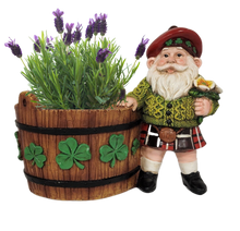 Load image into Gallery viewer, Kilted Leprechaun Planter